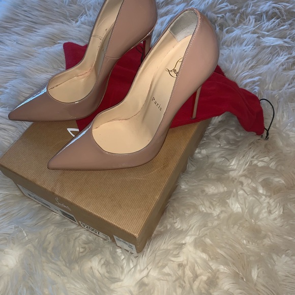 Christian Louboutin So Kate 120 Nude Patent - Picture 6 of 8